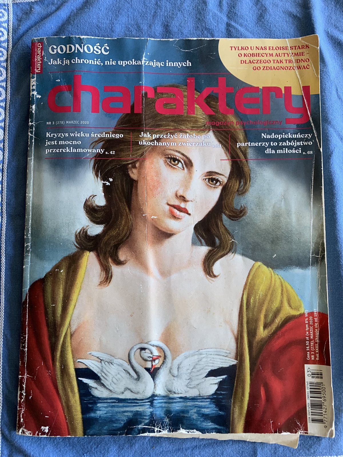 Okładka magazynu „Charaktery” nr 3 (278), marzec 2020